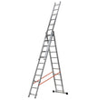 SCALA TRASFORMABILE TRIPLA IN ALLUMINIO AL 435 MT. 4.28 GIERRE