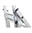 SCALA TRASFORMABILE TRIPLA IN ALLUMINIO AL 435 MT. 4.28 GIERRE