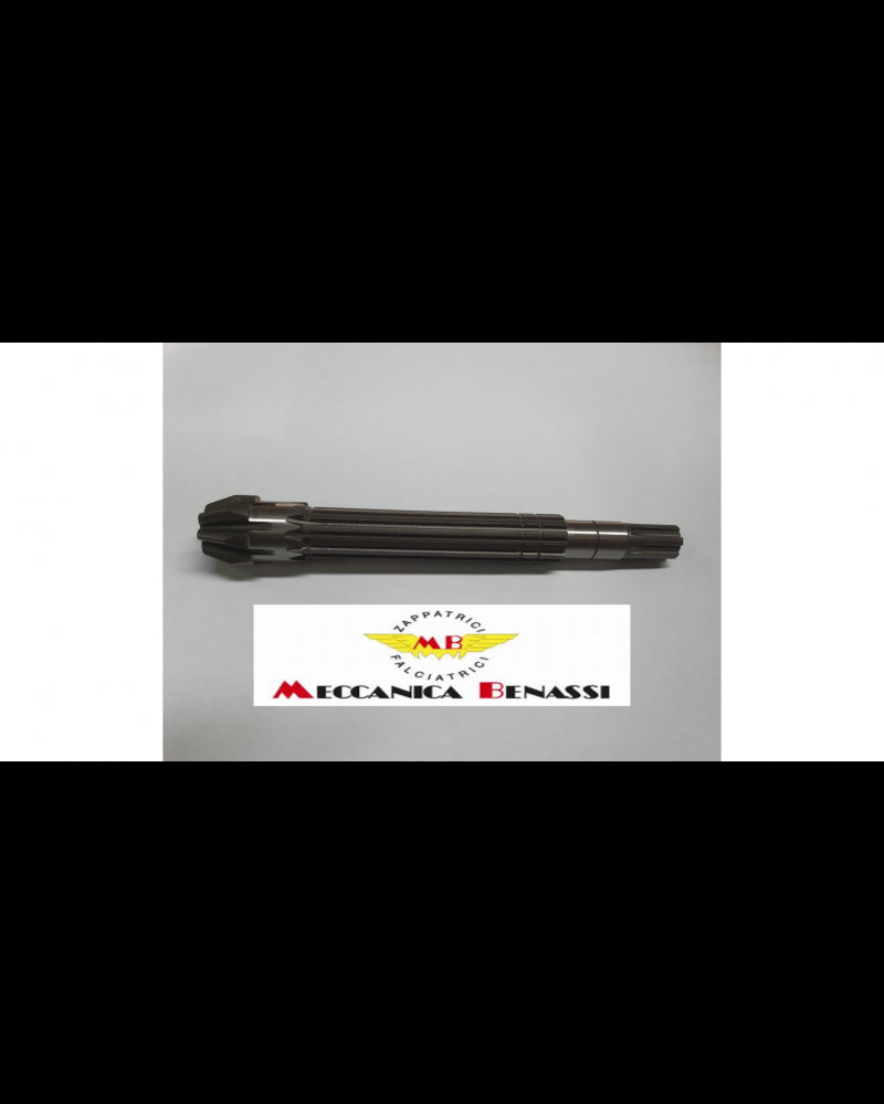 Albero pignone secondario 18.2607 per motozappa RL 300 Meccanica Benassi