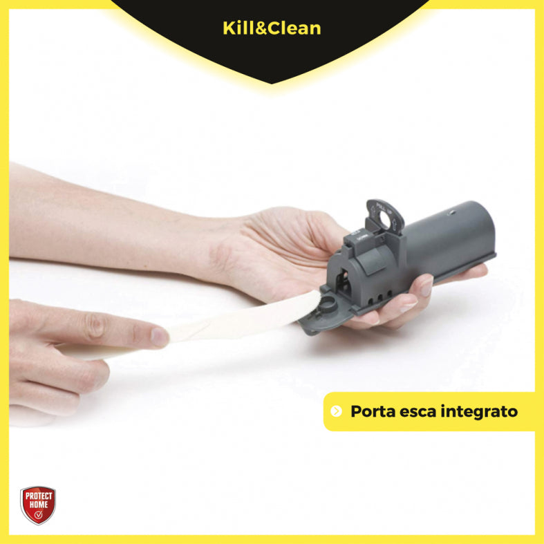 TRAPPOLA PER TOPI KILL & CLEAN PROTECT HOME