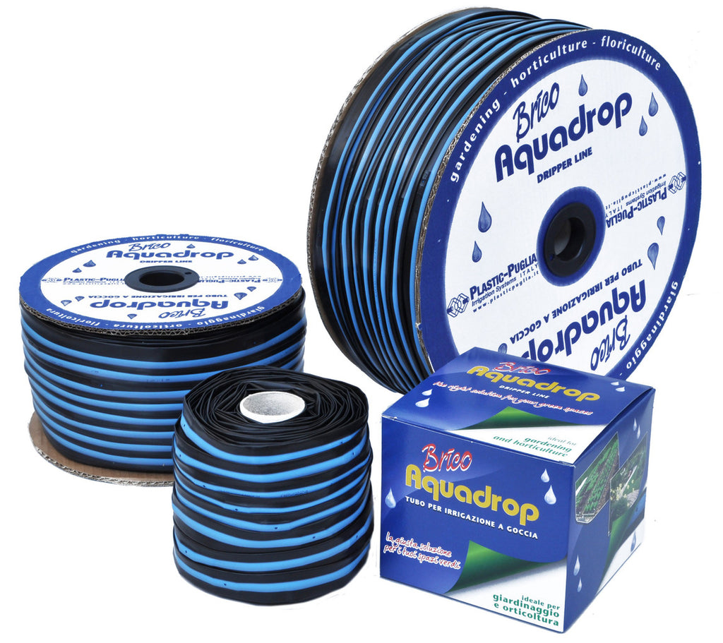 ALA GOCCIOLANTE BRICO ACQUADROP PIATTA 8 MIL 30 CM.16 MM DA250 METRI