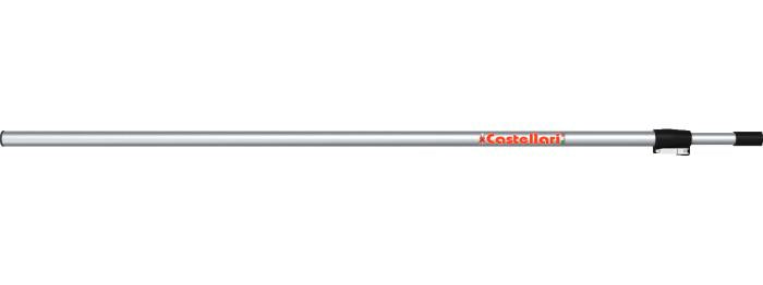 ASTA TELESCOPICA IN ALLUMINIO 270 CM - 740 CM PER SEGACCIO CASTELLA
