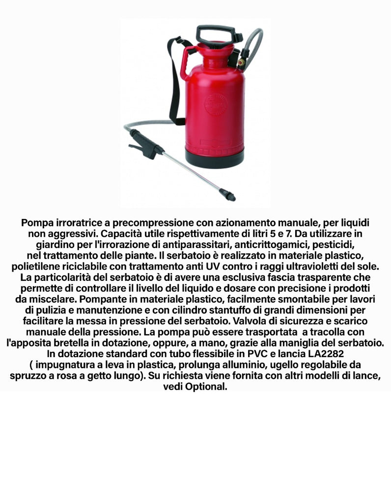 POMPA A MANO ARES LT.6 DAL DEGAN