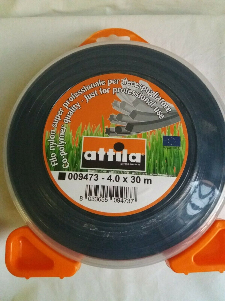Filo Attila nero mt.30 diametro 4 quadro Brumar