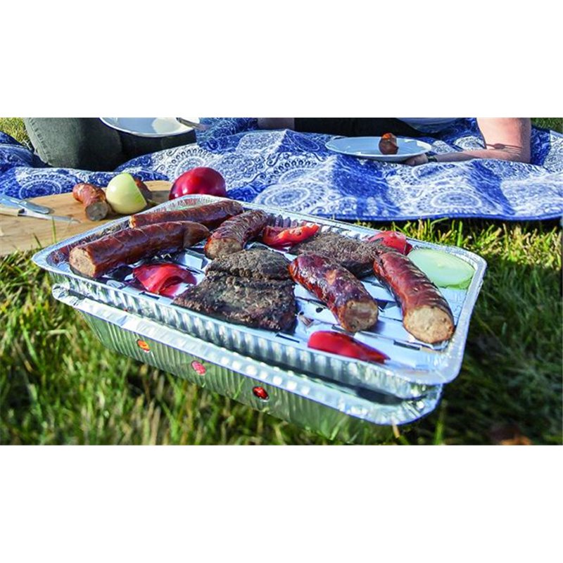 BARBECUE MONOUSO SG 1-USE 25X30 CM PORTATILE PRONTO ALL'USO SANDRIGA