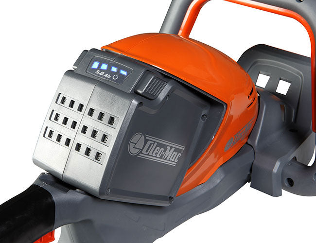 Batteria Bi 2,0 OM
La batteria agli ioni di litio ti garantisce potenza duratura e costante ed è intercambiabile con quella da 5 Ah.