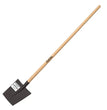 BADILE QUADRATO CON MANICO IN LEGNO CM.140 AUSTRALIAN