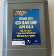OLIO PER TRASMISSIONI MECCANICHE CD SAE 140 API GL3 LT.5