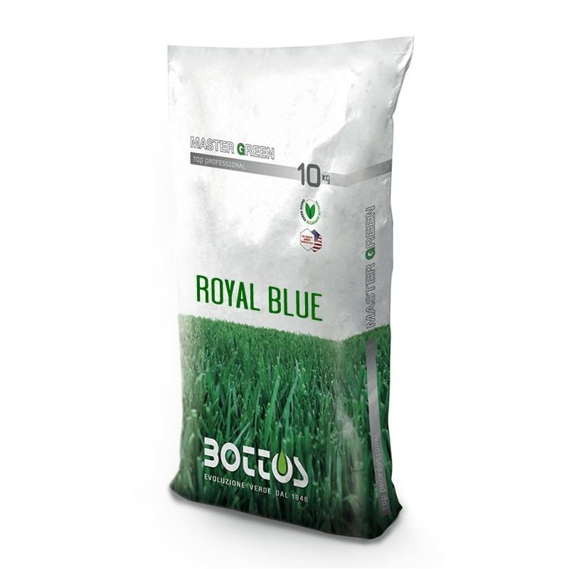 Semi prato resistente alla siccita'Royal Blue Plus da 10 Kg.Bottos