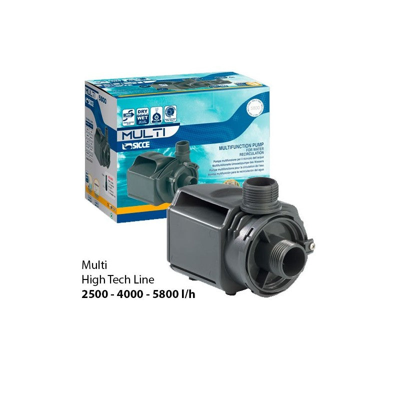 POMPA PER LAGHETTO SICCE MULTI 1300 1200 L/H 20 W