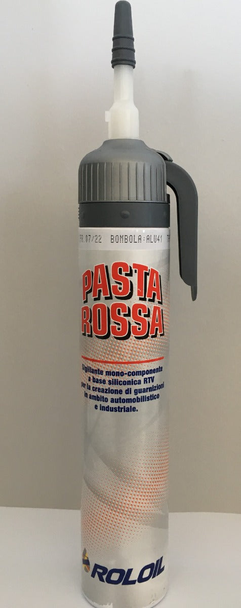 PASTA ROSSA SIGILLANTE A BASE SILICONICA ROSSA DA 200 ML.