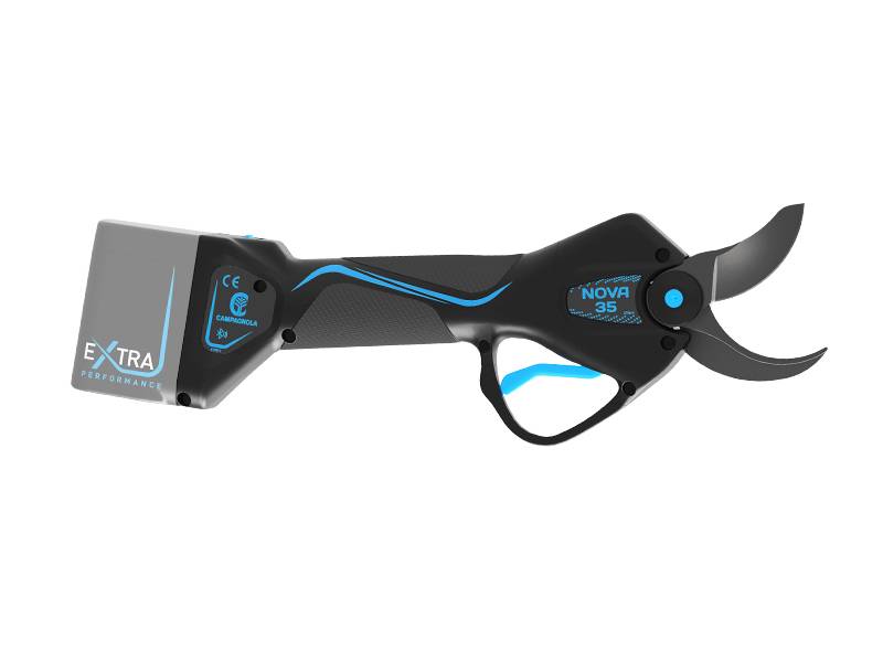 FORBICE ELETTRICA A BATTERIA NOVA 35 CAMPAGNOLA+KOALA CARICABATTERIA+BATTERIA 16.8V 2.5 AH