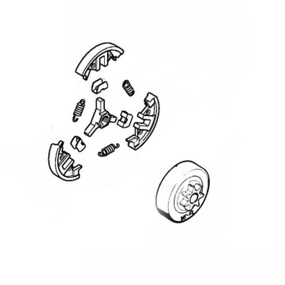 ROCCHETTO ANULARE CATENA 3/8 7 DENTI MOTOSEGA MS 661 STIHL