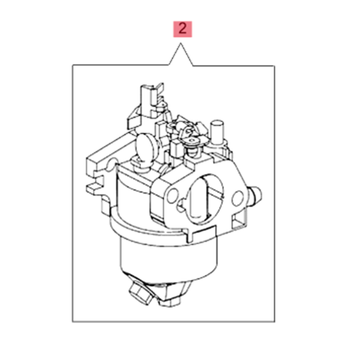 Carburatore ricambio rasaprato k600 oleomac