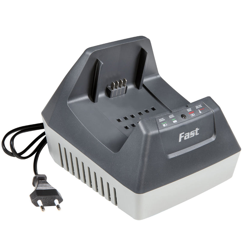 Caricabatterie FAST CRG
Il caricatore che ti permette di ricaricare la tua batteria da 5 Ah in soli 70 minuti.
