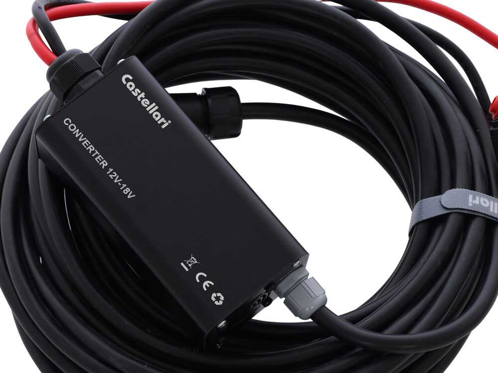 CAVO COMPLETO CONVERTER PER VERTIGO 18V CASTELLARI