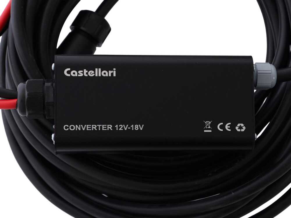 CAVO COMPLETO CONVERTER PER VERTIGO 18V CASTELLARI