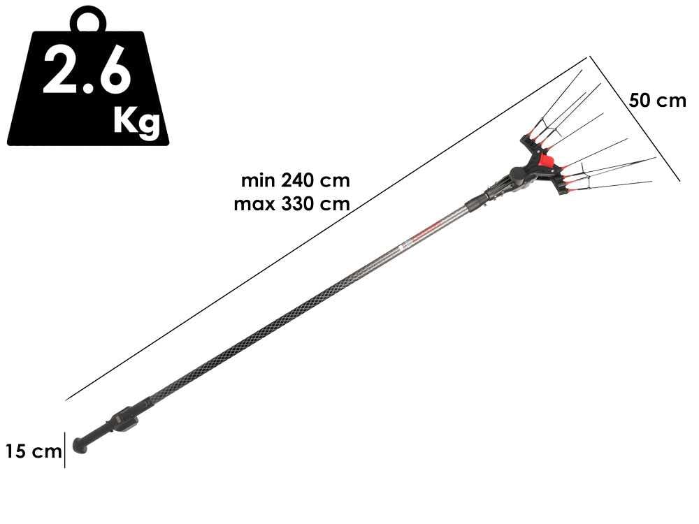 Abbacchiatore Vertigo elettrico carbonio 18v batteria incorporata