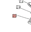 BULLONE RICAMBIO PER DECESPUGLIATORE T450 SHINDAIWA