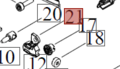 COLLARINO 8 PER MOTOSEGA 251 TCS/TS/WS 501 SX SHINDAIWA /EFCO