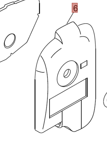 COPERCHIO FILTRO ARIA PER MOTOSEGA 280 TCS/TS SHINDAIWA