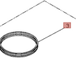 FASCIA ELASTICA PER SOFFIATORE EB 8510/8520 RT SHINDAIWA