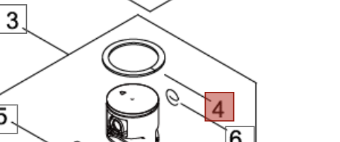 FASCIA ELASTICA RICAMBIO PER MOTOSEGA 451 SHINDAIWA