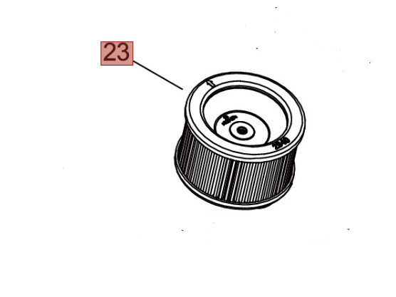 FILTRO ARIA RICAMBIO PER DECESPUGLIATORE 731 SHINDAIWA