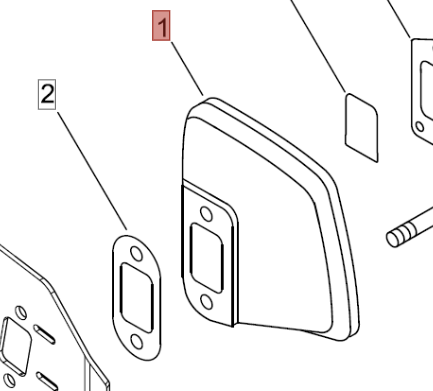 MARMITTA PER MOTOSEGA 280 TCS/TS SHINDAIWA