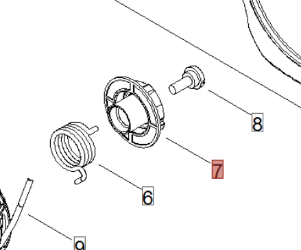 INNESTO AVVIAMENTO PER MOTOSEGA 251 TS/TCS/WS SHINDAIWA/ECHO