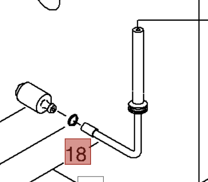 TUBO MISCELA PER MOTOSEGA TIPO 390 SX/501 SX SHINDAIWA