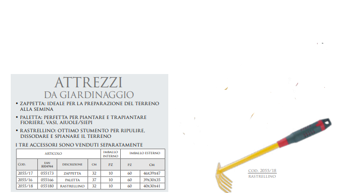 RASTRELLINO VERNICIATO VERDELOOK