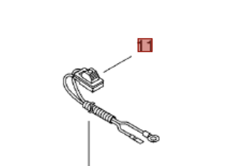 INTERRUTTORE COMPLETO PER DECESPUGLIATORE T450 SHINDAIWA