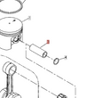 SPINOTTO PISTONE PER DECESPUGLIATORE T350/450 SHINDAIWA