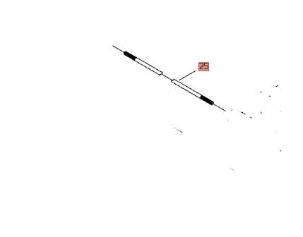 Albero trasmissione per decespugliatore T350 SHINDAIWA