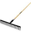 RASTRELLO FERRO 14 DENTI MANICO LEGNO CM.150 AUSTRALIAN