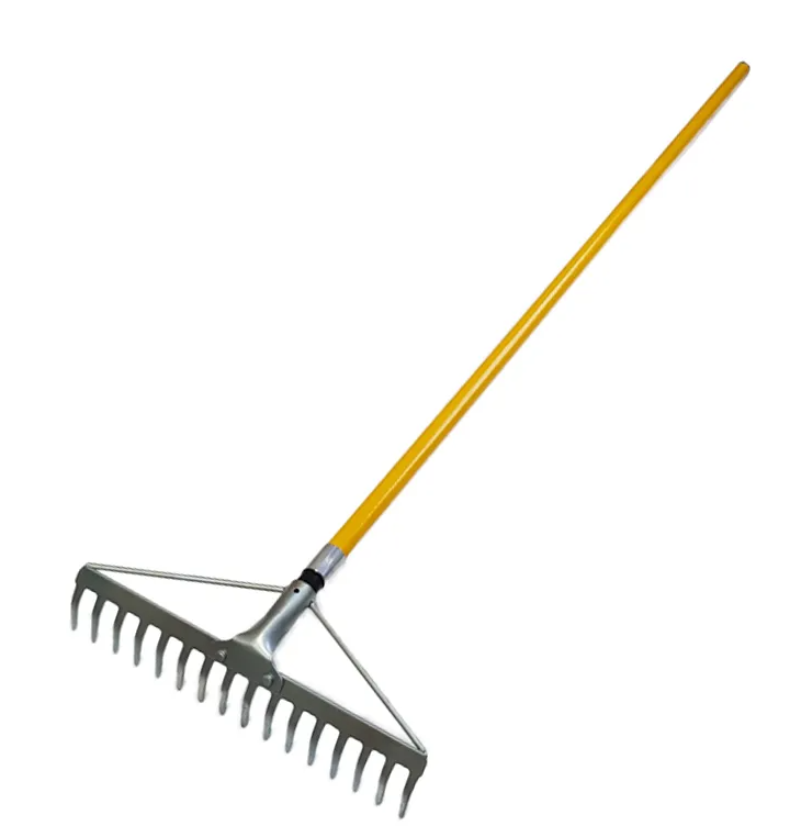 RASTRELLO FERRO ZINCATO 14 DENTI RINFORZATO M/PIUMA CM.150AUSTRALIAN