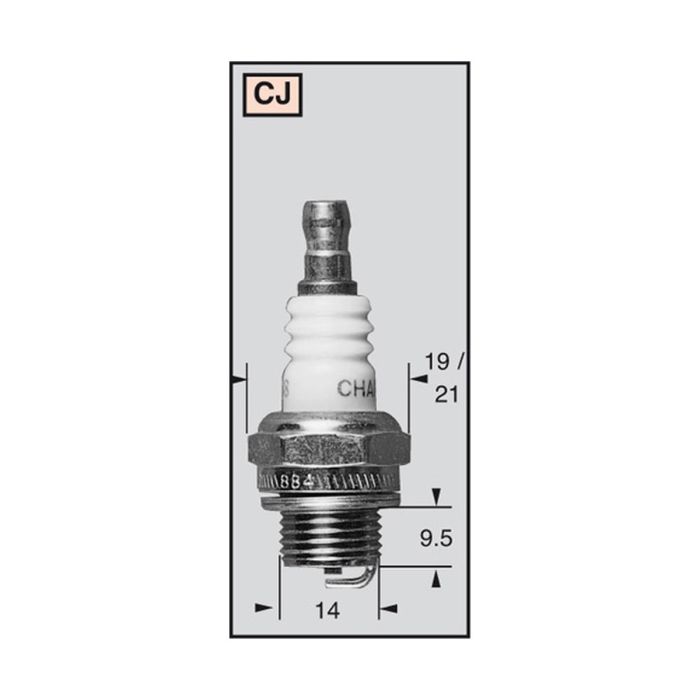 Candela ricambio  per soffiatore Oleomac BV126 RCJ6Y