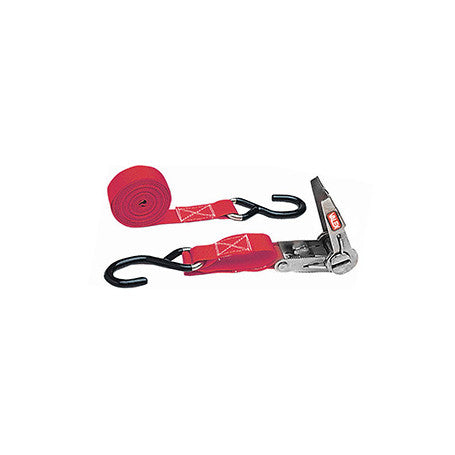 CINGHIA CON TENDITORE A CRICCHETTO CON GANCI A DENTE UNICO 4.5X25MM