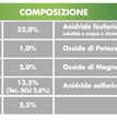 CONCIME ZOLLAVERDE SLOW GREEN 22-5-10 DA KG.25 BOTTOS