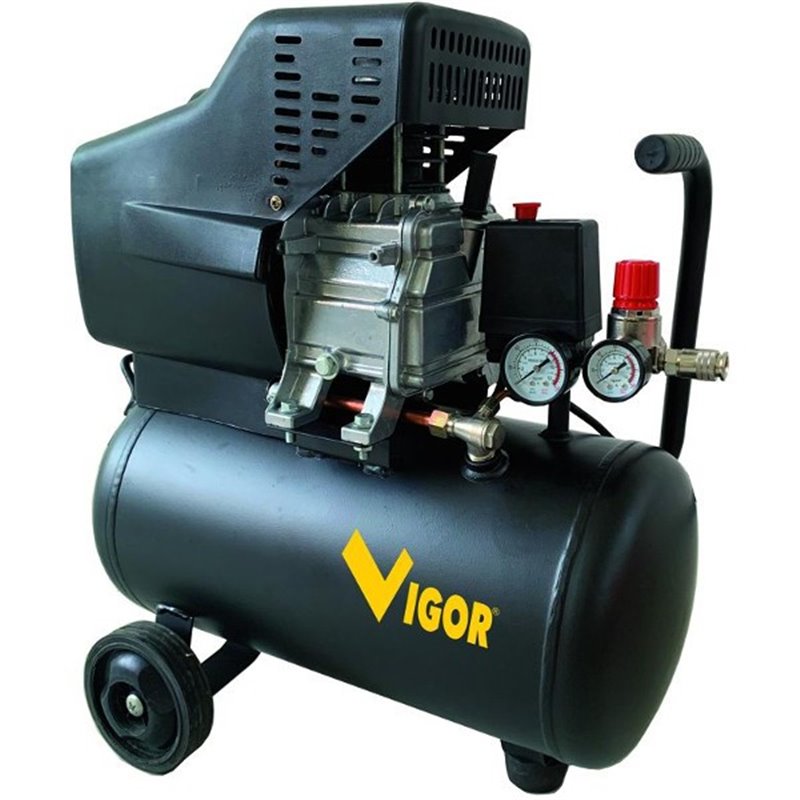 COMPRESSORE VIGOR LT.24 220V VCA-24L 1 CIL/DIR 2 HP