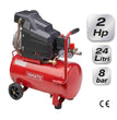 COMPRESSORE OILLESS 24 LT. 1 HP SILENZIATO YAMATO