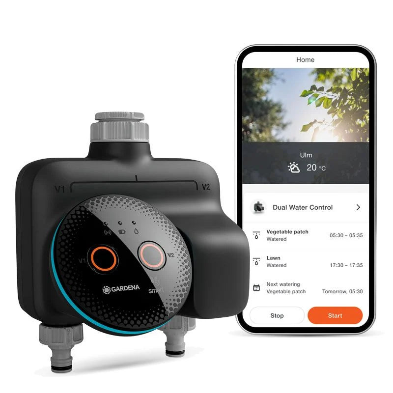 PROGRAMMATORE COMPUTER IRRIGAZIONE SMART DUAL WATER CONTROL GARDENA