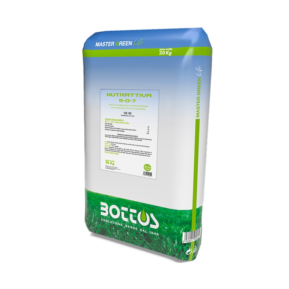 Concime nutraforte 4-3-8 da 20 kg bottos