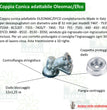 COPPIA CONICA (OLEOMAC/EFCO)/746S/753/755 EFCO 8460/8510/8530