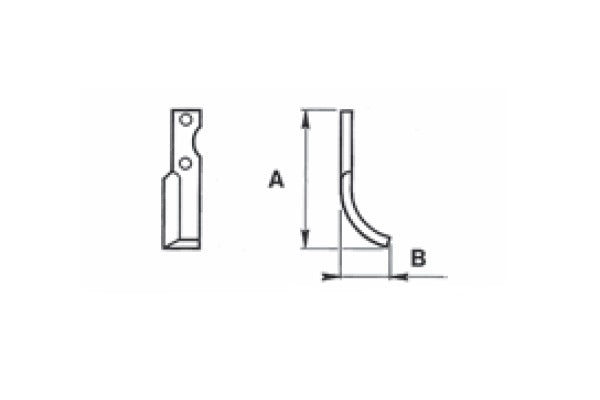 ZAPPETTE PER MOTOZAPPA BL 55 E 75 NORMALE