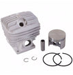 Kit cilindro e pistone D.38 completo a due fasce motosega936 Oleomac
