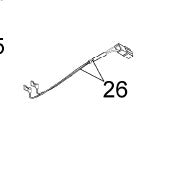CAVETTO DOPPIO PER DECESPUGLIATORI OLEOMAC 727/730S/740S/735S