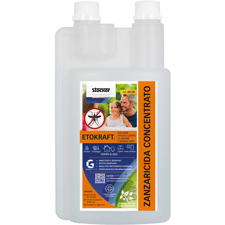 ETOKRAFT ZANZARICIDA ANTI-ZANZARA 1 LT.PMC STOCKER