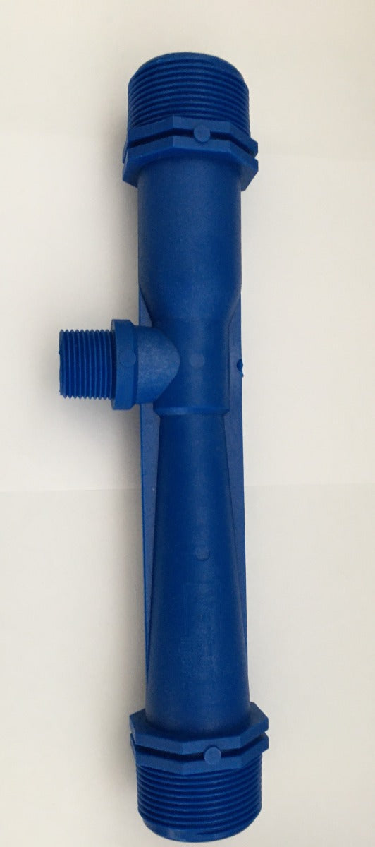 RACCORDO VENTURI 1"1/2 MASCHIO CON VALVOLA ASPIRAZIONE